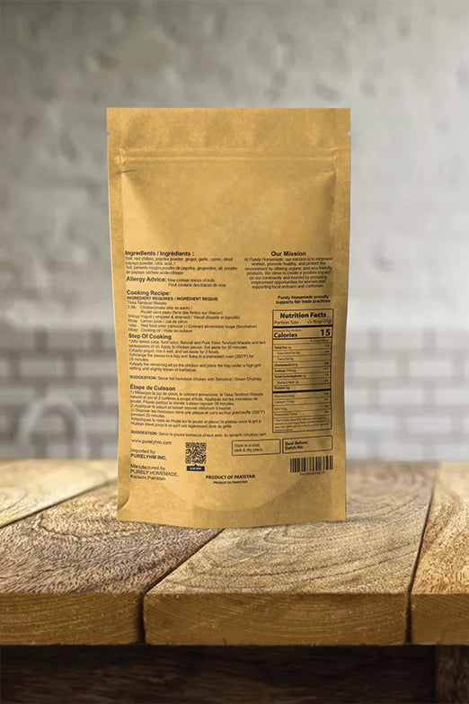 Natural and Pure Tikka Tandoori Masala (50gm)