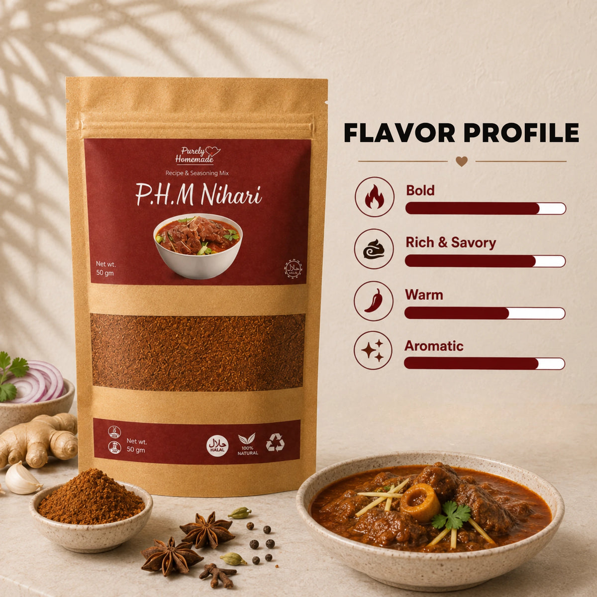 PHM Nihari Masala (50gm)