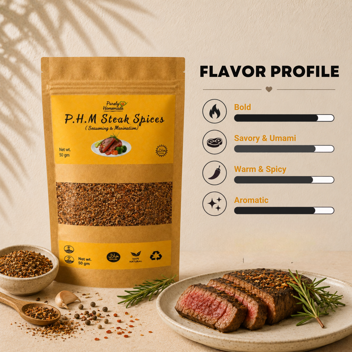 PHM STEAK SPICE