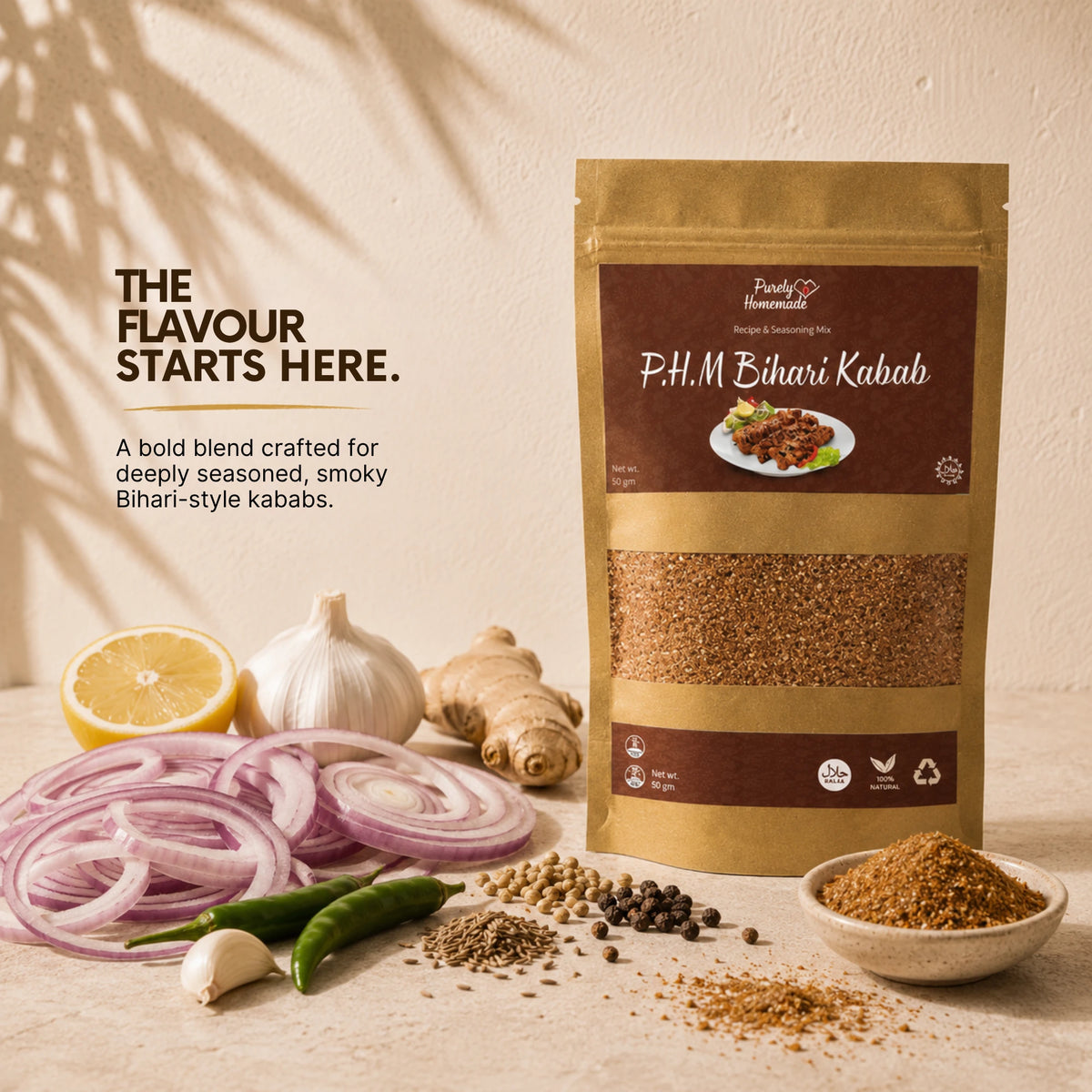 PHM Bihari Kabab Masala (50gm)