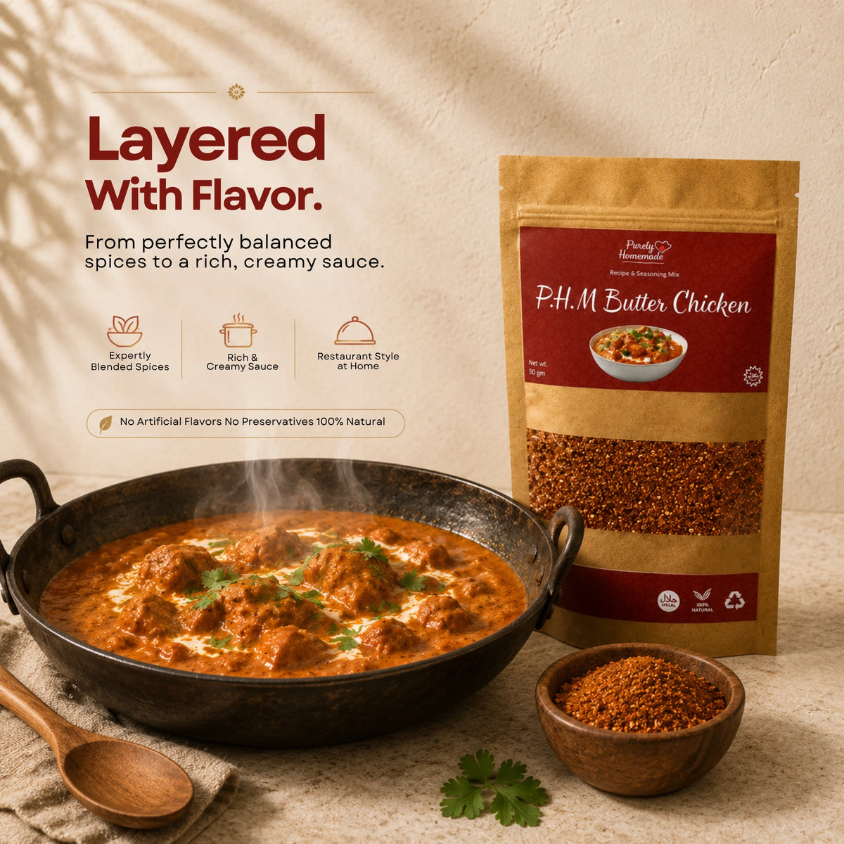 PHM Butter Chicken (50gm)