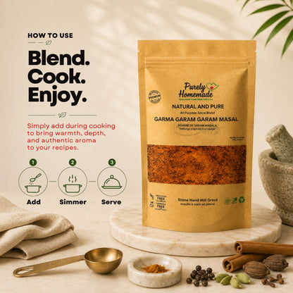 Natural and Pure  Garma Garam Garam Masala (50 gm)
