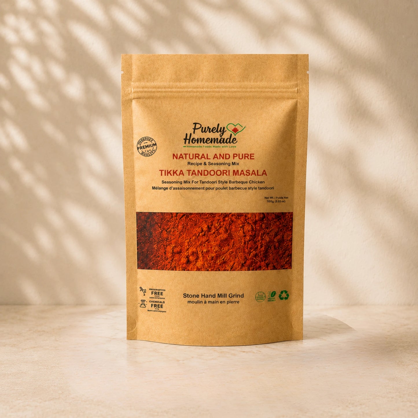 Natural and Pure Tikka Tandoori Masala (50gm)