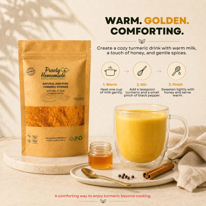Natural and Pure Turmeric Powder (100 Gm)