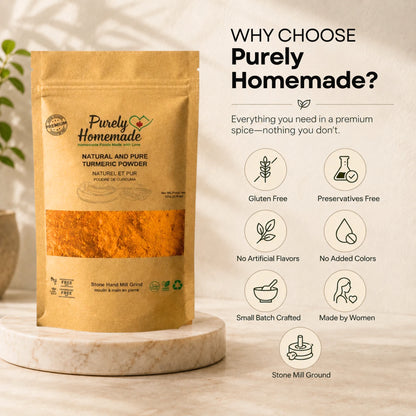 Natural and Pure Turmeric Powder (100 Gm)