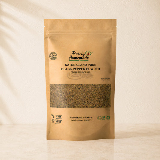 Natural and Pure  Black Pepper Powder (50 Gm)