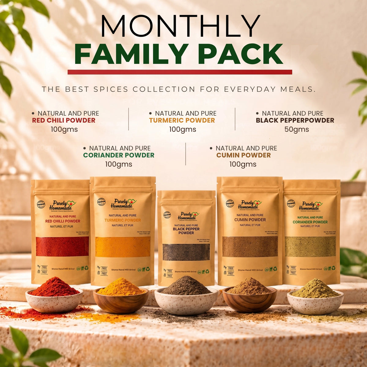 Monthly Family Spice Pack