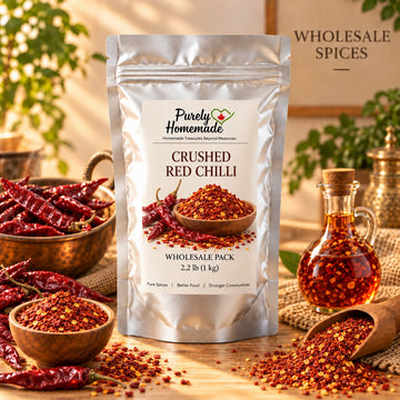 Natural And Pure Red Chilli Crushed (2.2lb)