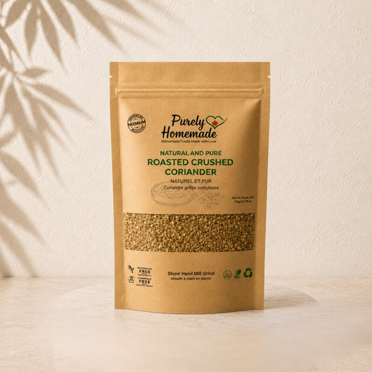 Natural and Pure  Roasted Crushed Coriander (100 Gm)